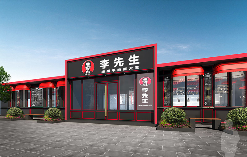 餐廳的門頭是餐廳顏值的擔當，如何才能設(shè)計才能脫穎而出。