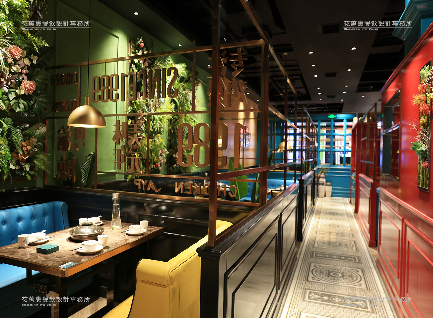 餐飲店面設(shè)計中室內(nèi)識別設(shè)計原則