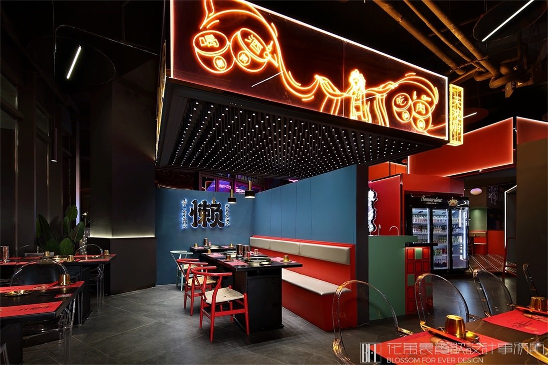 烤肉店空間設(shè)計/烤肉餐廳設(shè)計案例推薦！