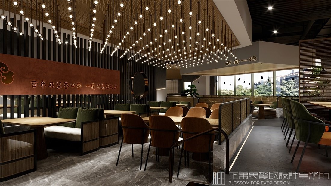 深圳中式風(fēng)格餐廳設(shè)計！