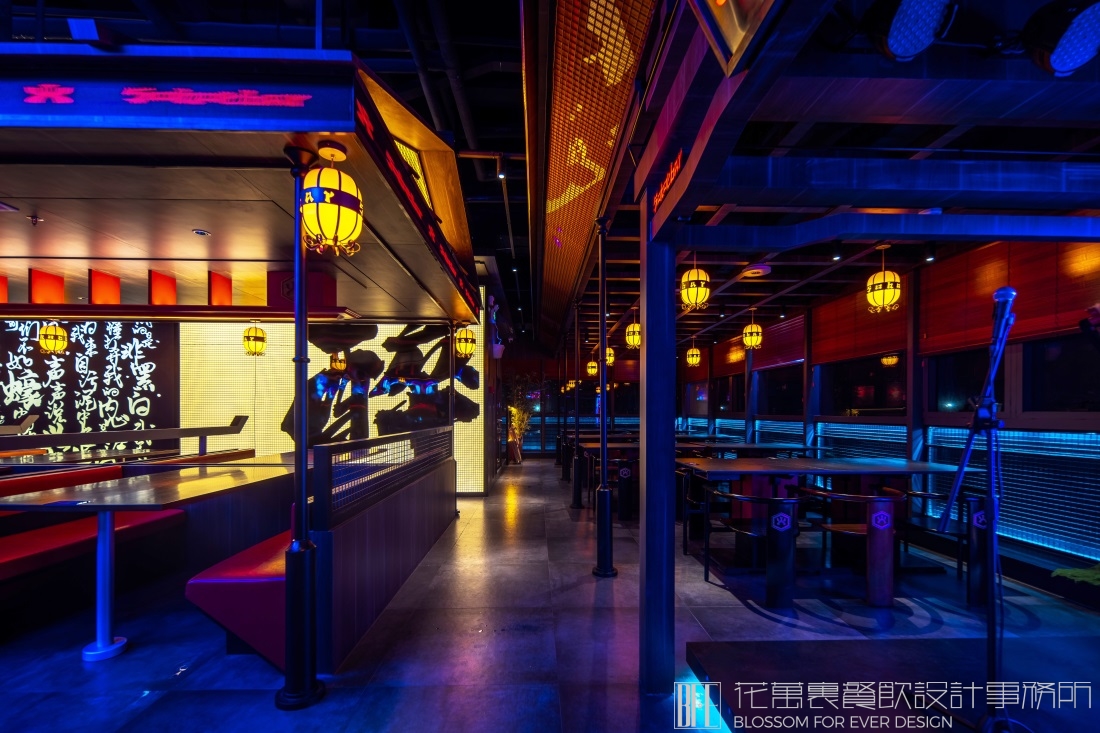 連鎖燒烤店裝修設(shè)計！