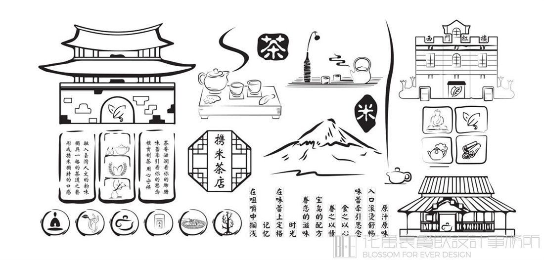【攜米】奶茶店餐飲全案策劃設計案例圖片 23