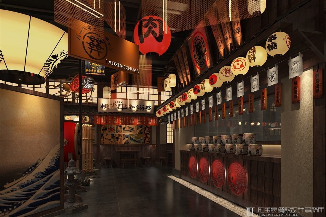【桃小串】日料餐飲全案策劃設計案例圖片 12