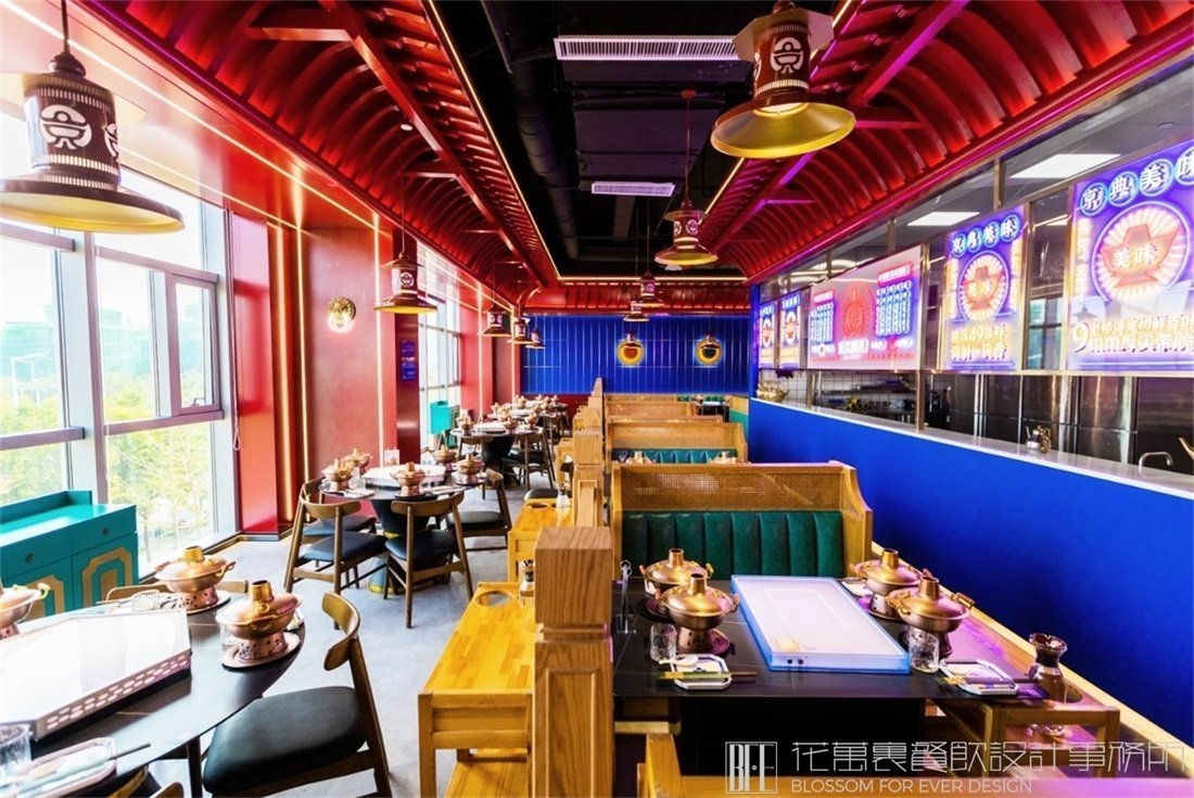 【京久涮肉】火鍋店餐飲全案策劃設(shè)計(jì)案例圖片 6
