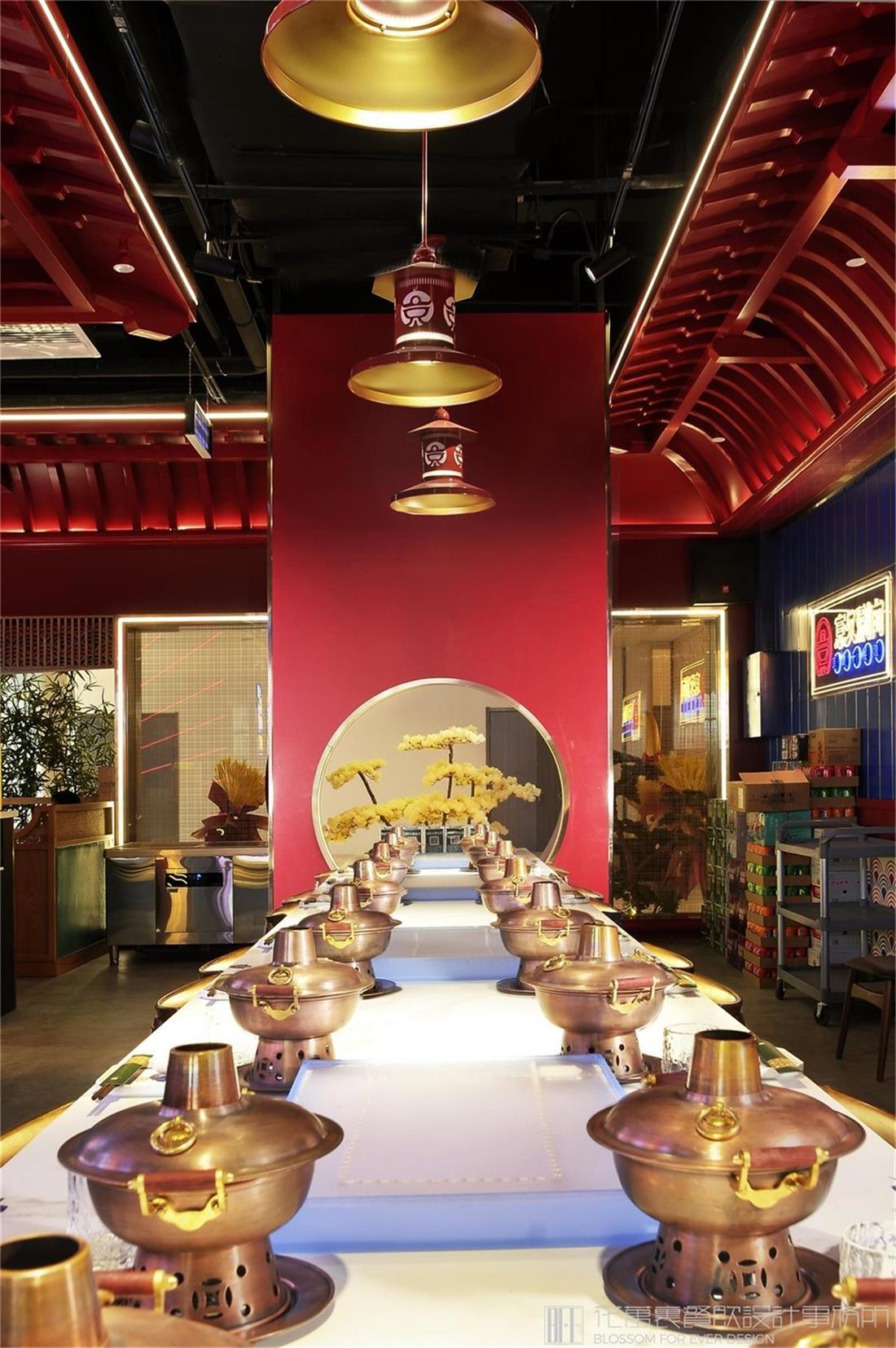 【京久涮肉】火鍋店餐飲全案策劃設(shè)計(jì)案例圖片 8