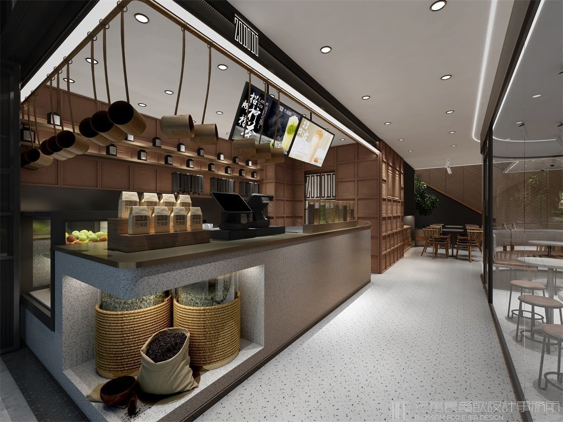 【佐敦道】奶茶店餐飲全案策劃設(shè)計案例圖片 7