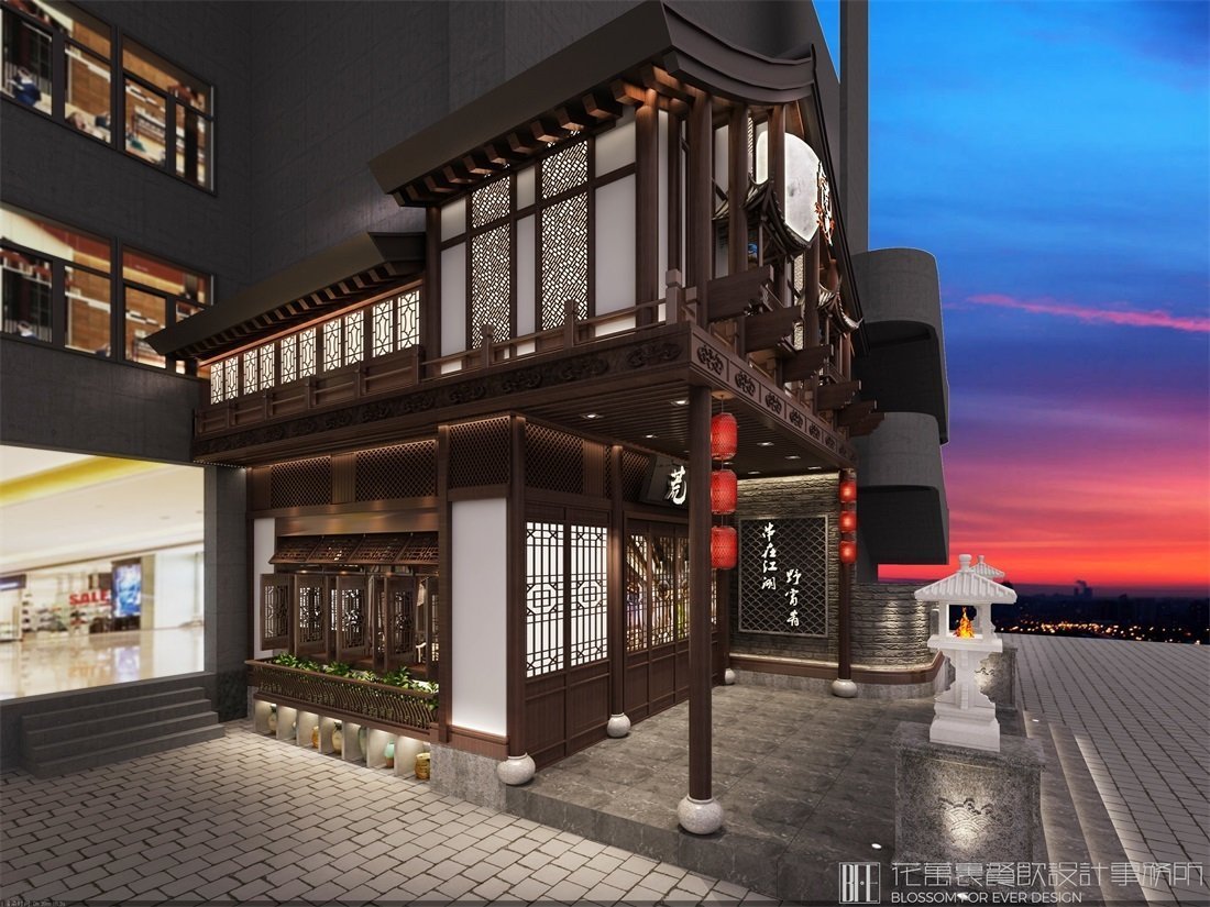 【荒火】燒烤店餐飲全案策劃設計案例圖片 2