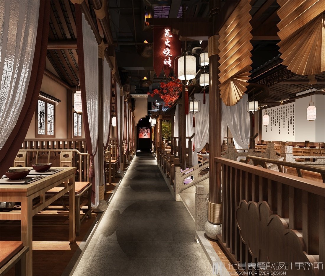 【荒火】燒烤店餐飲全案策劃設計案例圖片 10