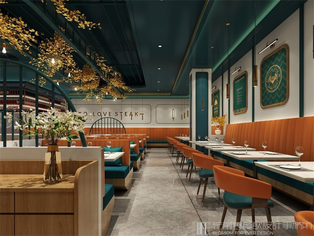 【致愛牛扒】自助餐餐飲全案策劃設計案例圖片 13