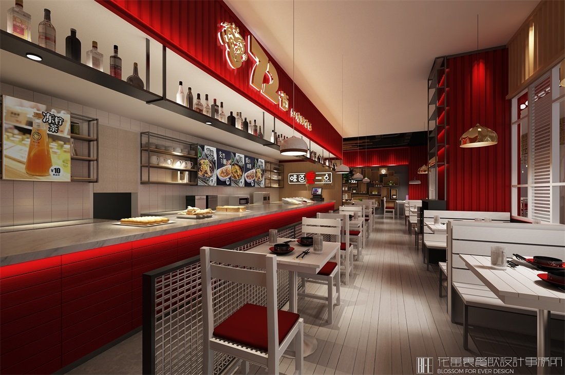 【72街】快餐店餐飲空間設計案例圖片1