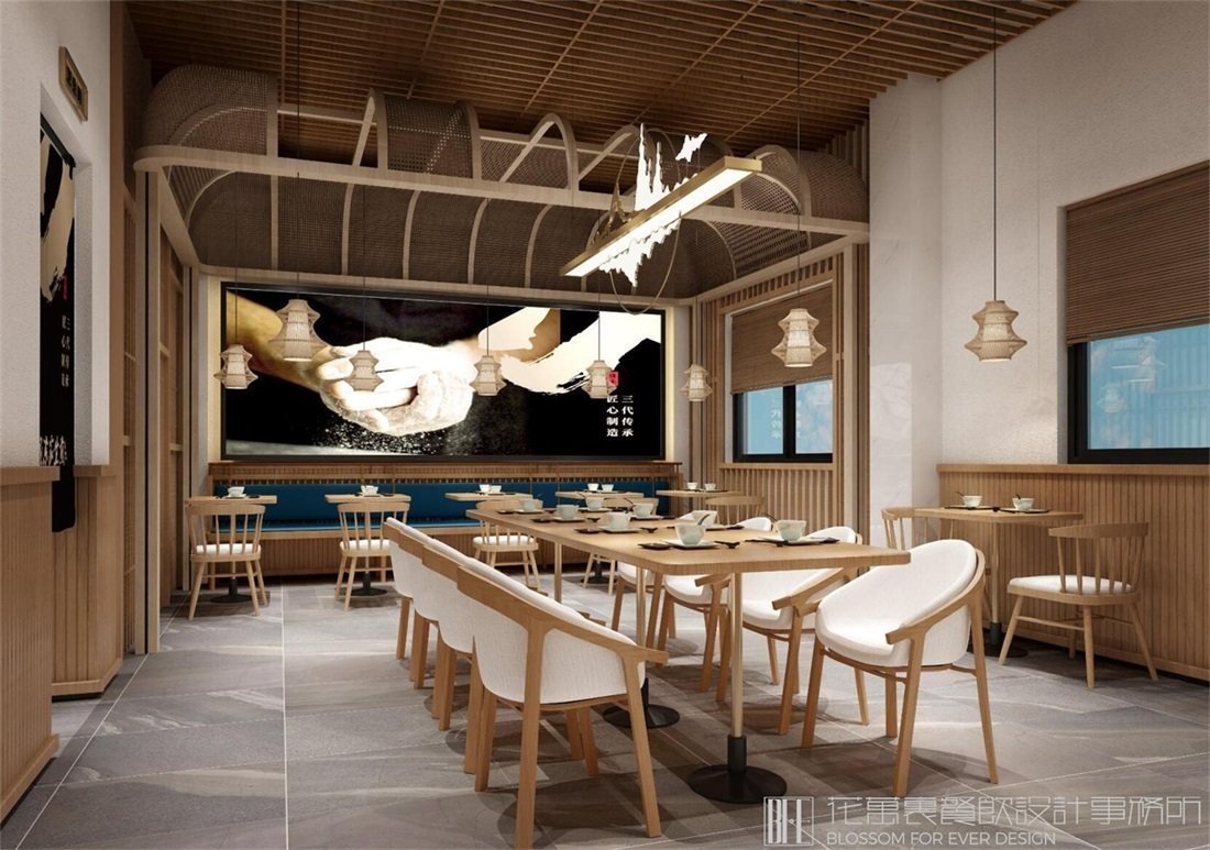 【賴東家生煎】小吃店餐飲空間設(shè)計(jì)案例圖片 2