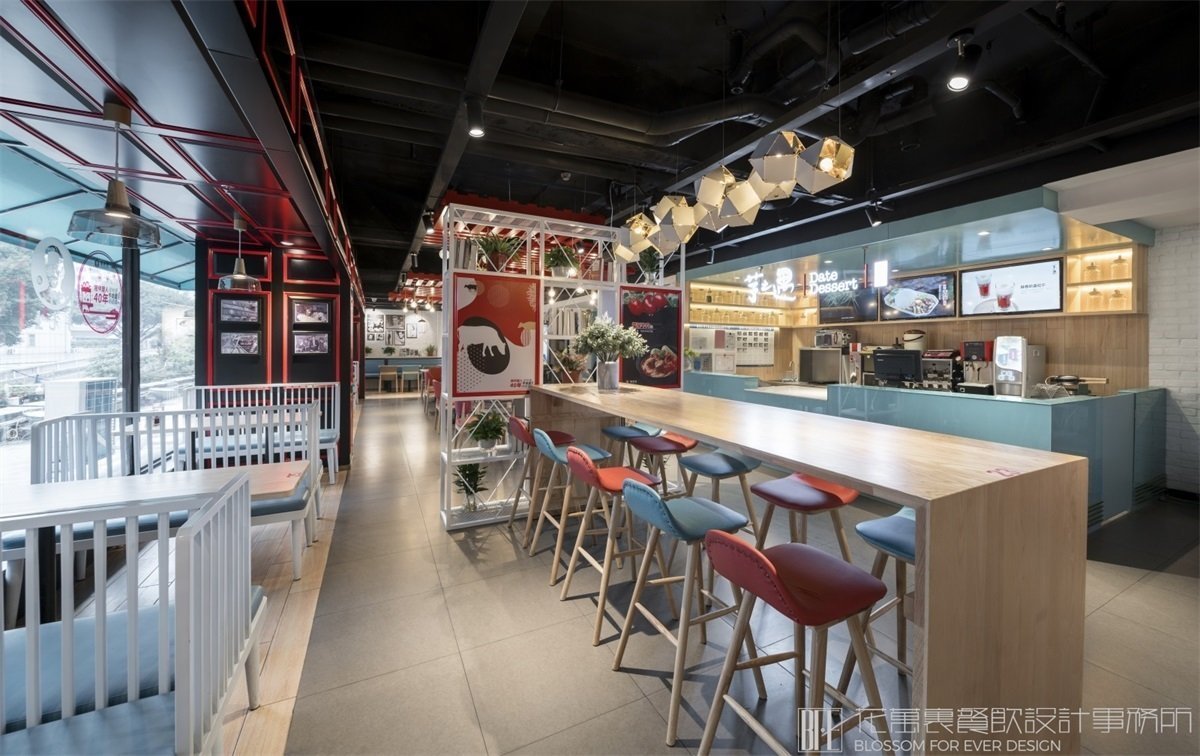【李先生牛肉面大王】面館餐飲空間設(shè)計案例圖片 4