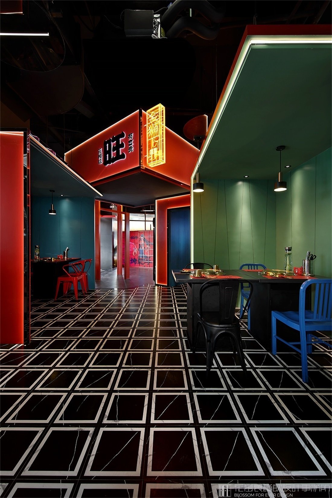 【楊排風(fēng)】燒烤店餐飲空間設(shè)計(jì)案例圖片 8