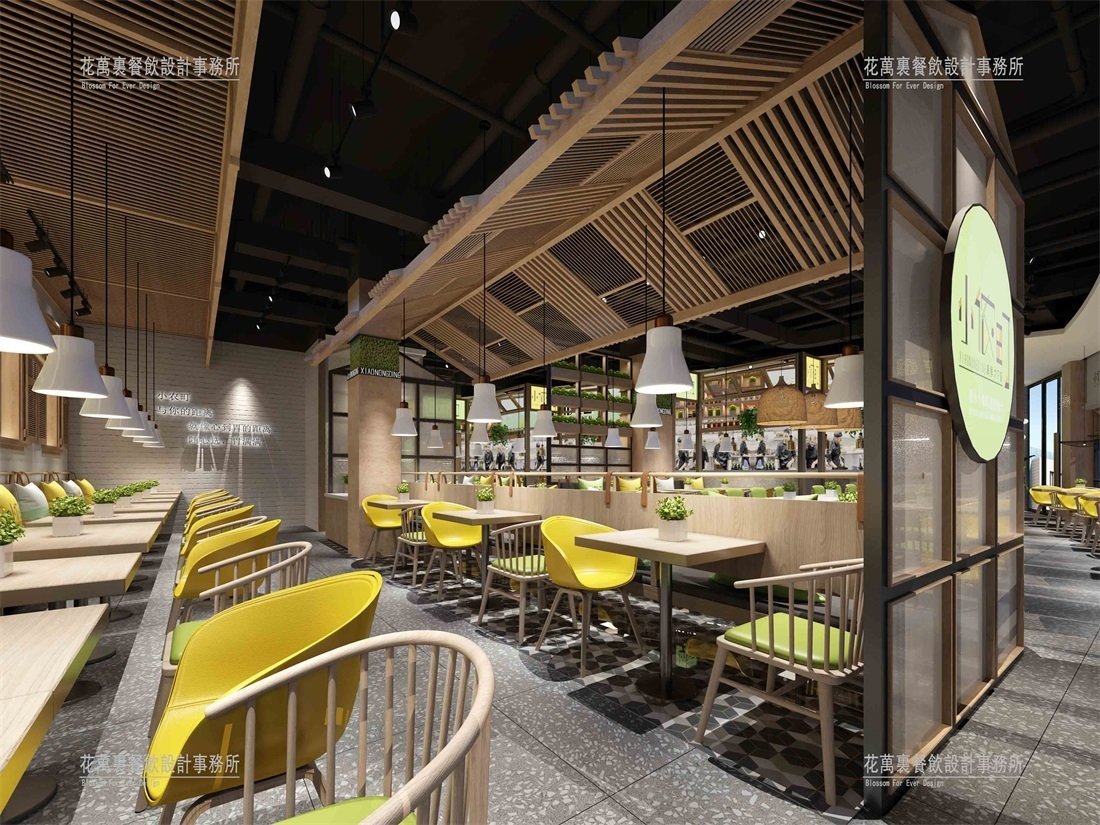 【小農(nóng)町】快餐店餐飲全案策劃設(shè)計案例圖片 17
