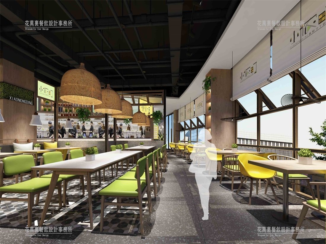 【小農(nóng)町】快餐店餐飲全案策劃設(shè)計案例圖片 20