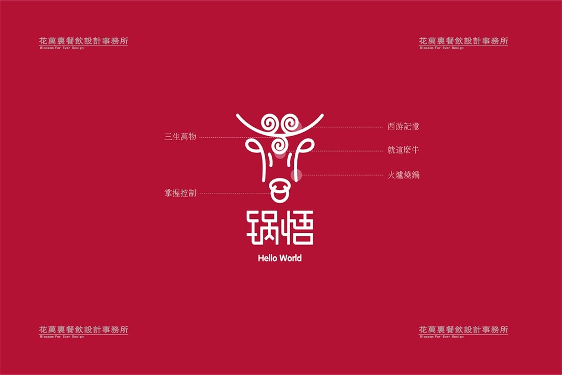 【鍋悟】火鍋店餐飲品牌VI設(shè)計案例