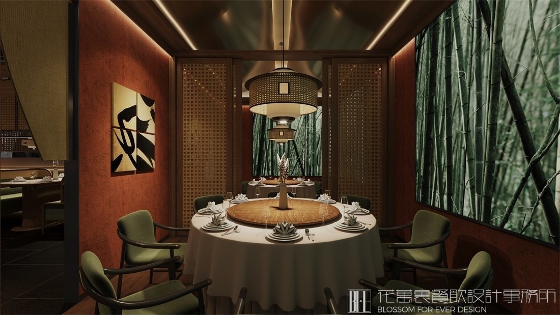 【淡水人家】中餐餐飲空間設(shè)計(jì)案例圖片 6