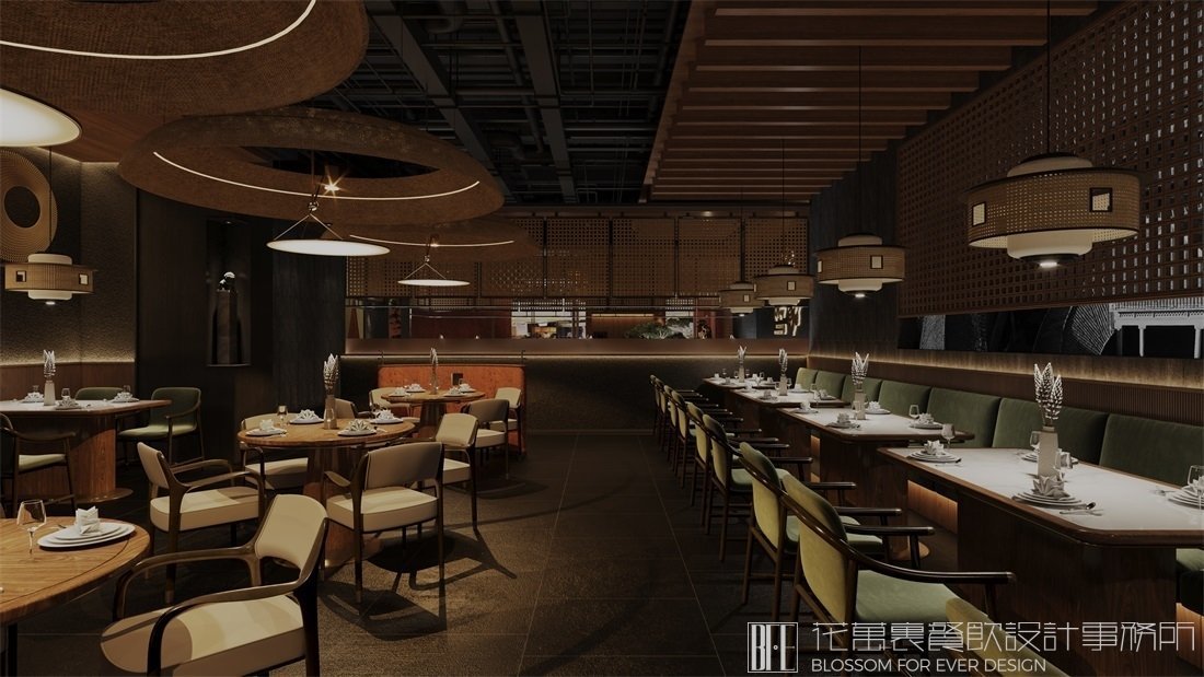 【淡水人家】中餐餐飲空間設(shè)計(jì)案例圖片 8