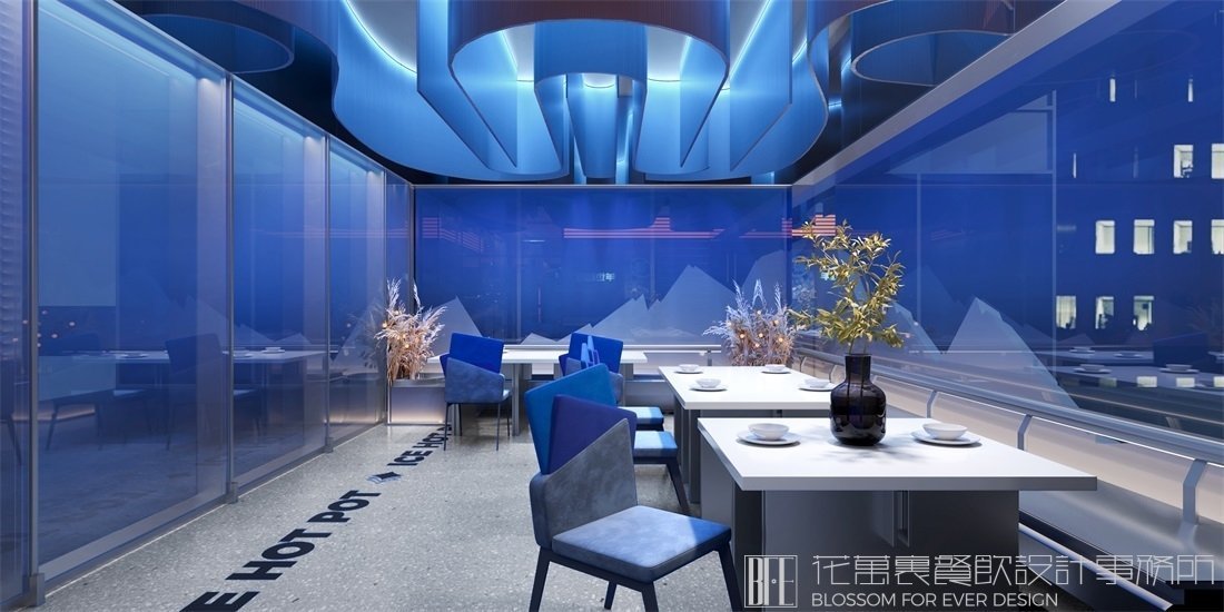 【羊也怕冷】冰火鍋店餐飲全案策劃設(shè)計(jì)案例圖片 25