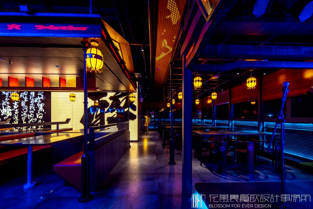 【燒蠔幫】燒烤店餐飲空間設(shè)計(jì)案例 6