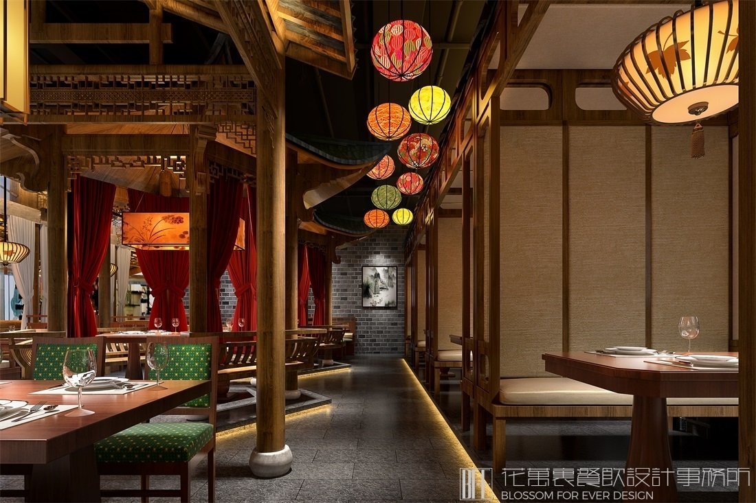 【小吃風云】小吃店餐飲空間設(shè)計案例圖片 3