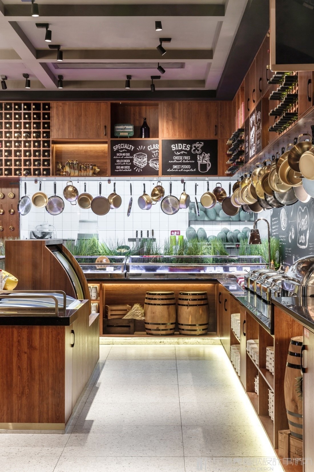 【臺北牛扒】自助餐餐飲空間設(shè)計案例圖片 10