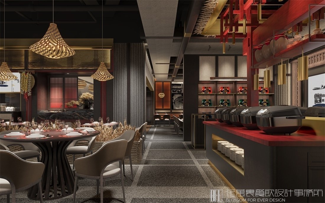 【湘古肴】中餐餐飲空間設(shè)計案例圖片 7