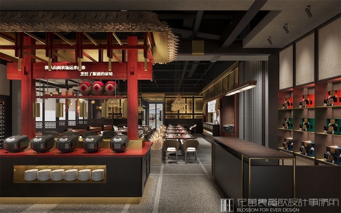 【湘古肴】中餐餐飲空間設(shè)計案例圖片 8