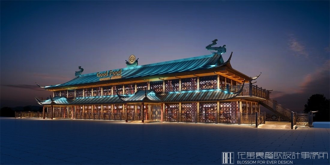 【古德府得】中餐餐飲空間設(shè)計(jì)案例圖片 2