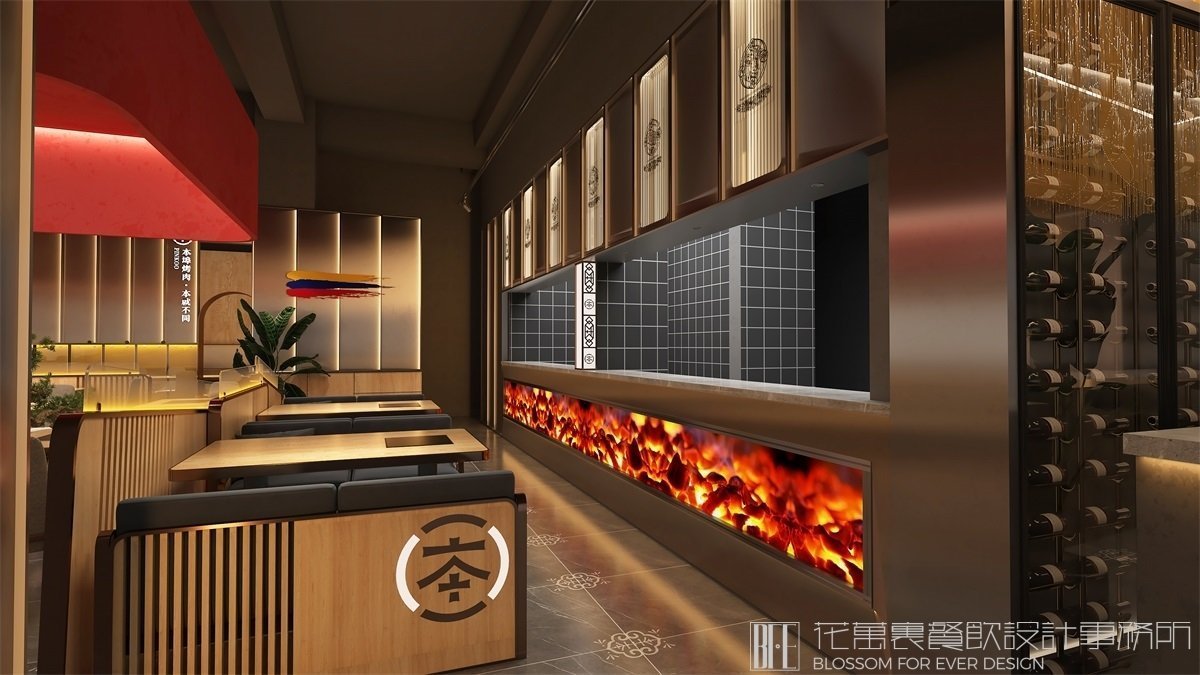【本埠烤肉】燒烤店餐飲全案策劃設(shè)計案例圖片 14