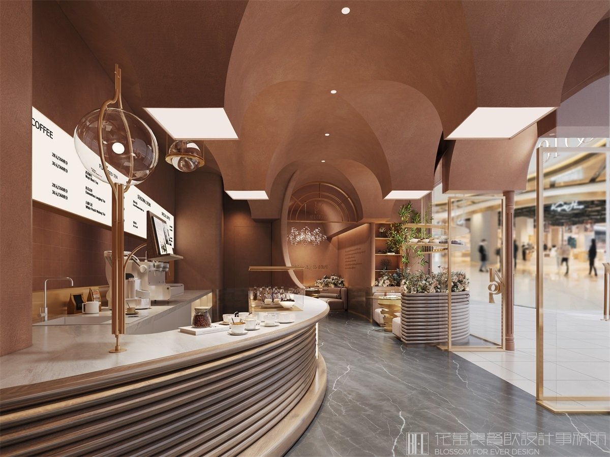 【m19】甜品店餐飲空間設(shè)計案例圖片2