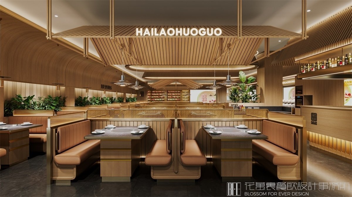 【嗨撈】火鍋店餐飲空間設(shè)計(jì)案例圖片 7
