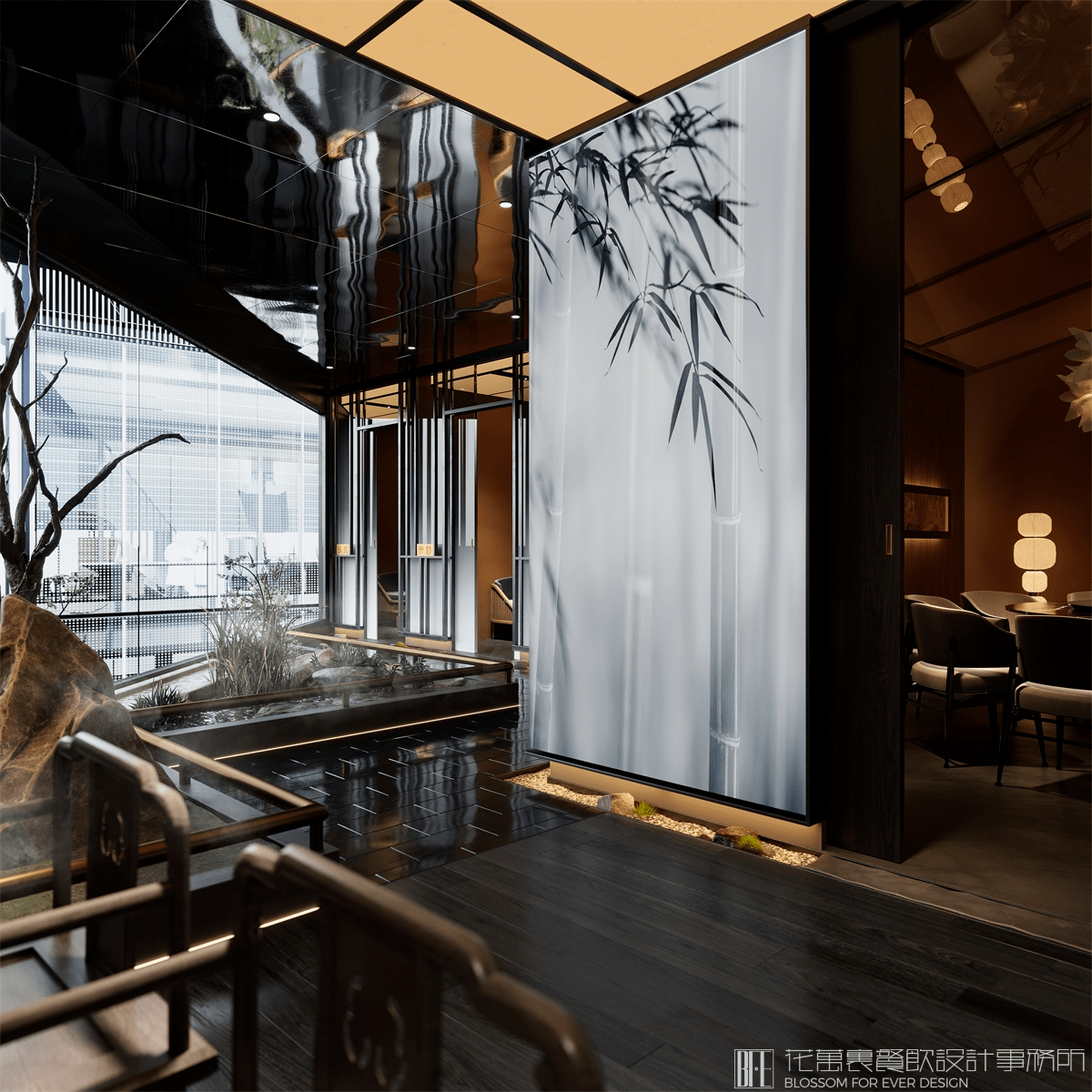 【山珍寶】中餐餐飲空間設計案例圖片 4