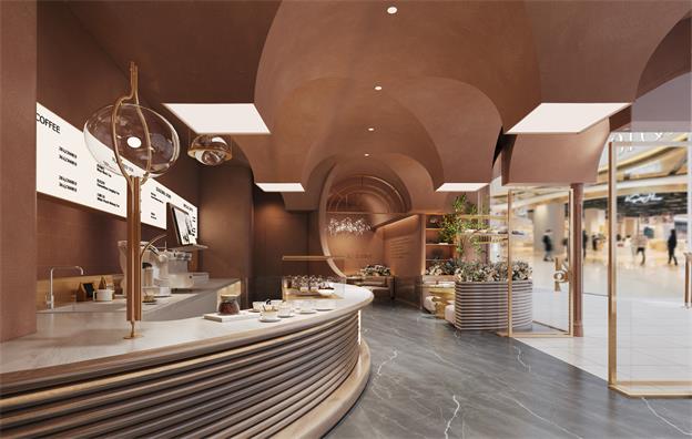 【m19】甜品店餐飲空間設(shè)計案例
