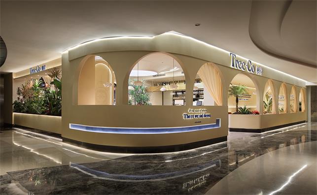 【樹岸】西餐餐飲空間設(shè)計(jì)案例